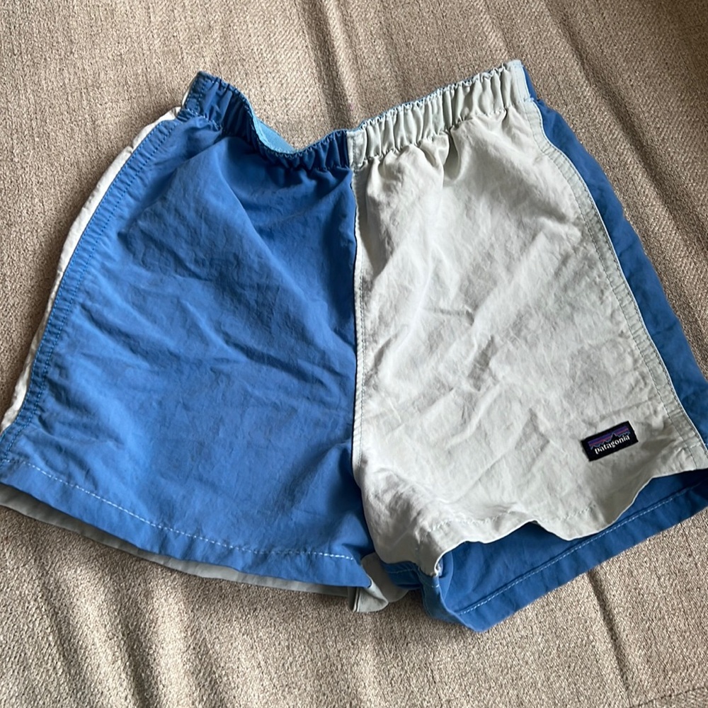Patagonia boys 3T swim shorts chubbies baggies elastic
